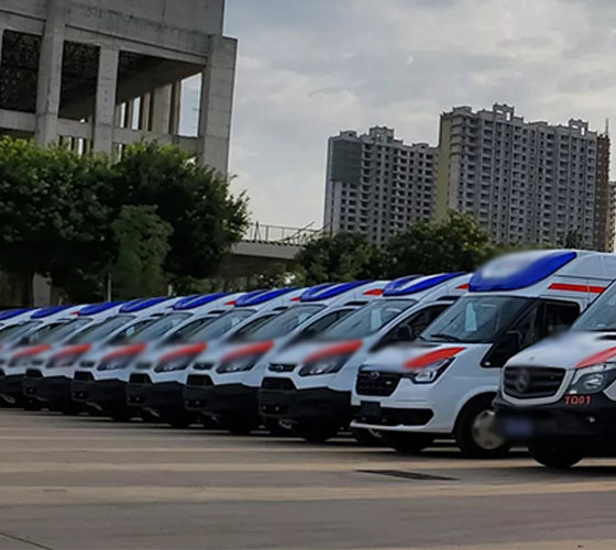 蒙自市服务车队展示