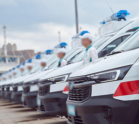 蒙自市服务车队展示